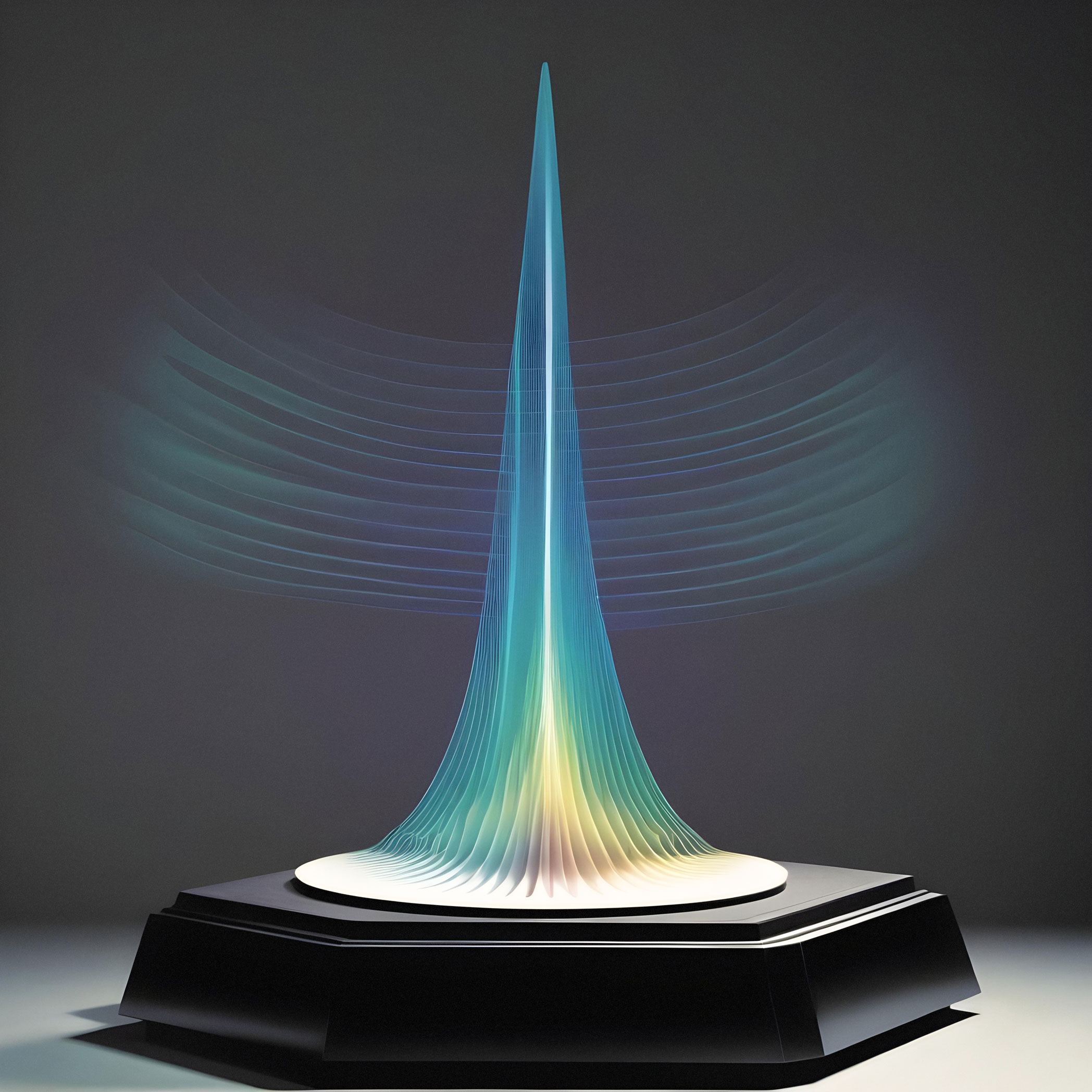 freepik_edit_illustration of a soundwave in a glas light prism 